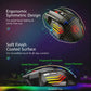 Wired Gaming Mouse Gaming Computer Mouse RGB Backlit Ergonomic Mouse Silent Rear Mouse LED 7 Button USB