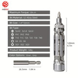 VMAN Precision Multi-function Screwdriver Set Magnetic Phillips Torx Drill Bit with Power Settings for Outdoor Home Daily Repair