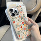 Flower Leather Phone Case For iPhone 15 Pro Max Case iPhone 11 12 13 14 16 17 Pro Max Plus 17 Air Shockproof Soft Silicone