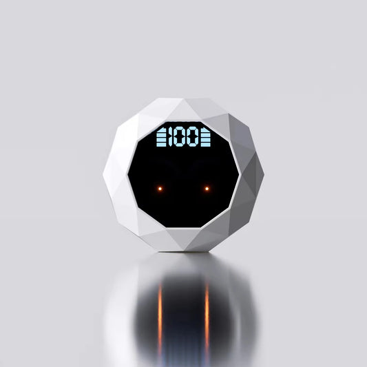 MY001 Diamond Wireless Bluetooth 5.4 Earphones with Battery Level Display, Active Noise Reduction, Comfortable to Wear