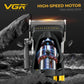 VGR V-285 Professional Hair Clipper – 9000RPM, LED Display, DLC & Ceramic Blade