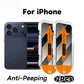 2Pcs Applicable to Apple 17 16 15 14 13 12 mini12 13 series anti-peeping tempered glass mobile phone screen protector