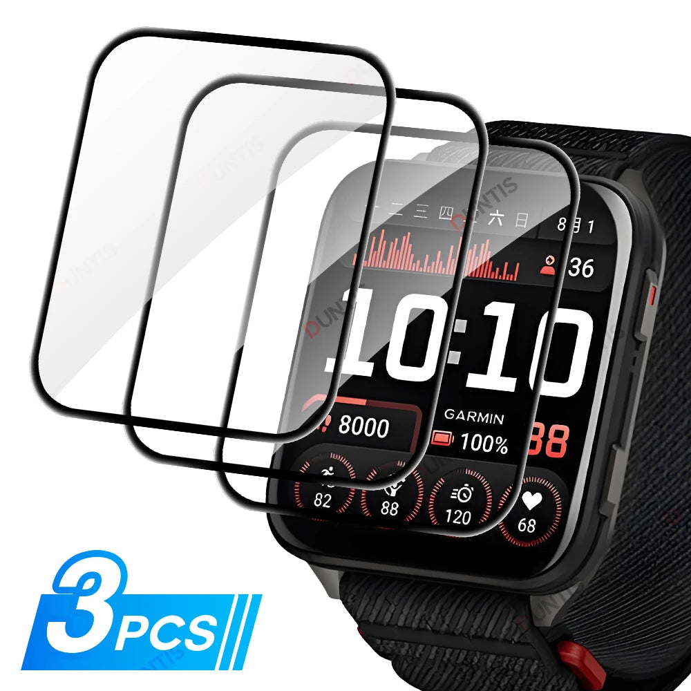 Screen Protector for Garmin Venu X1 3D Curved Screen Protector Ultra-HD Full Coverage Protective Film Accessories (Not Glass)