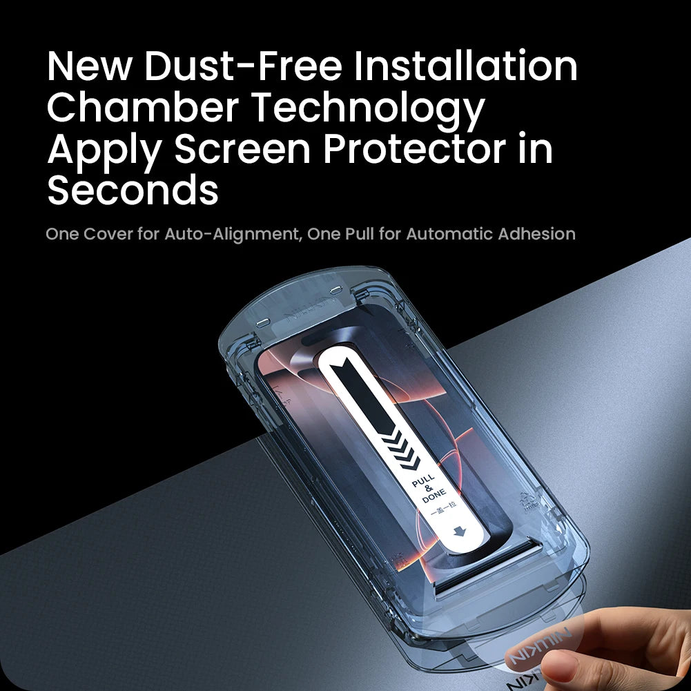 Nillkin For  iPhone 17 Pro Max 17 Air 16 Pro Max 16 Plus H+Pro AR 9H Scratch Resistant 3D Arc Edge Screen Protector