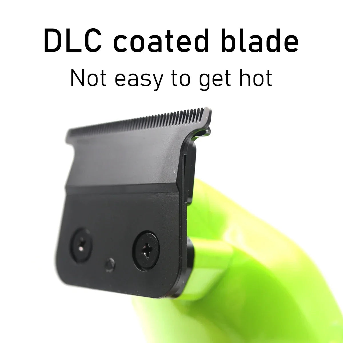 Professional T-Blade Hair Trimmer – USB Charging Base, DLC Blade, Beard & Hair Cutter