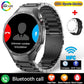 LAXASFIT 2025 New Smart Watch Men's 1.52 HD Screen Bluetooth Talk Heart Rate Monitor Men Women NFC Outdoor Sports