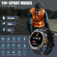 EIGIIS KE3 2025 New Bluetooth Call smartwatch for men Full Touch Screen With Health Monitor heart rate Flashlight