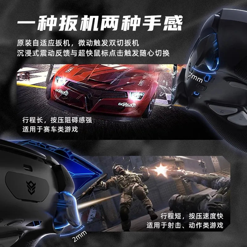 HEXGMING PHANTOM Wireless Bluetooth ALPS Joystick Controller – PS5, PC & Steam Compatible