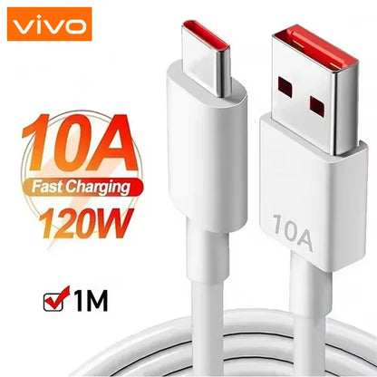 VIVO 120W Power Bank 50000mAh High Capacity Super Fast Charging Portable Battery Charger For iPhone Samsung Huawei