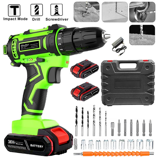 Top Sale 18V Cordless Multi-Function Impact Drill