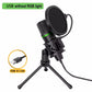 Condenser USB Wired Microphone – Professional Gaming & Streaming Mic for PC, Laptop, Podcast with RGB