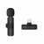 2.4G Wireless Lavalier Microphone – Portable Mini Mic for iPhone, Android & Live Streaming