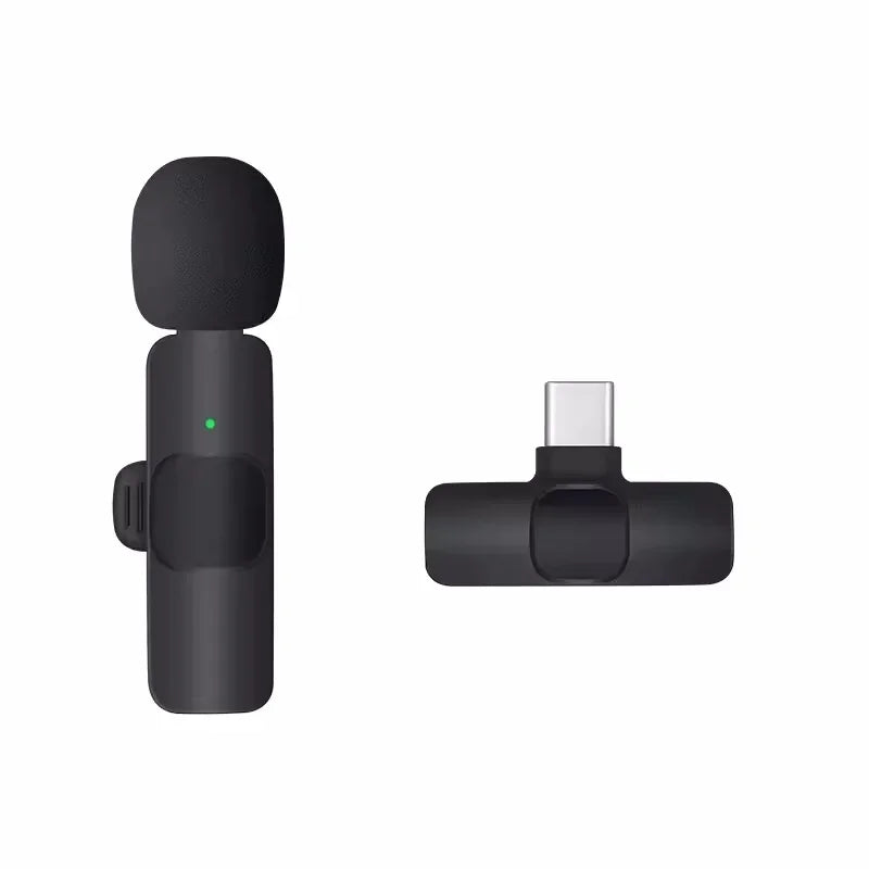 2.4G Wireless Lavalier Microphone – Portable Mini Mic for iPhone, Android & Live Streaming