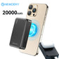 NEWDERY 20000mAh Magnetic Power Bank PD 20W Wireless Fast Charging for iPhone 15/14/13/12/Pro Max/Pro/Plus/Mini/ AirPods 3/2/Pro