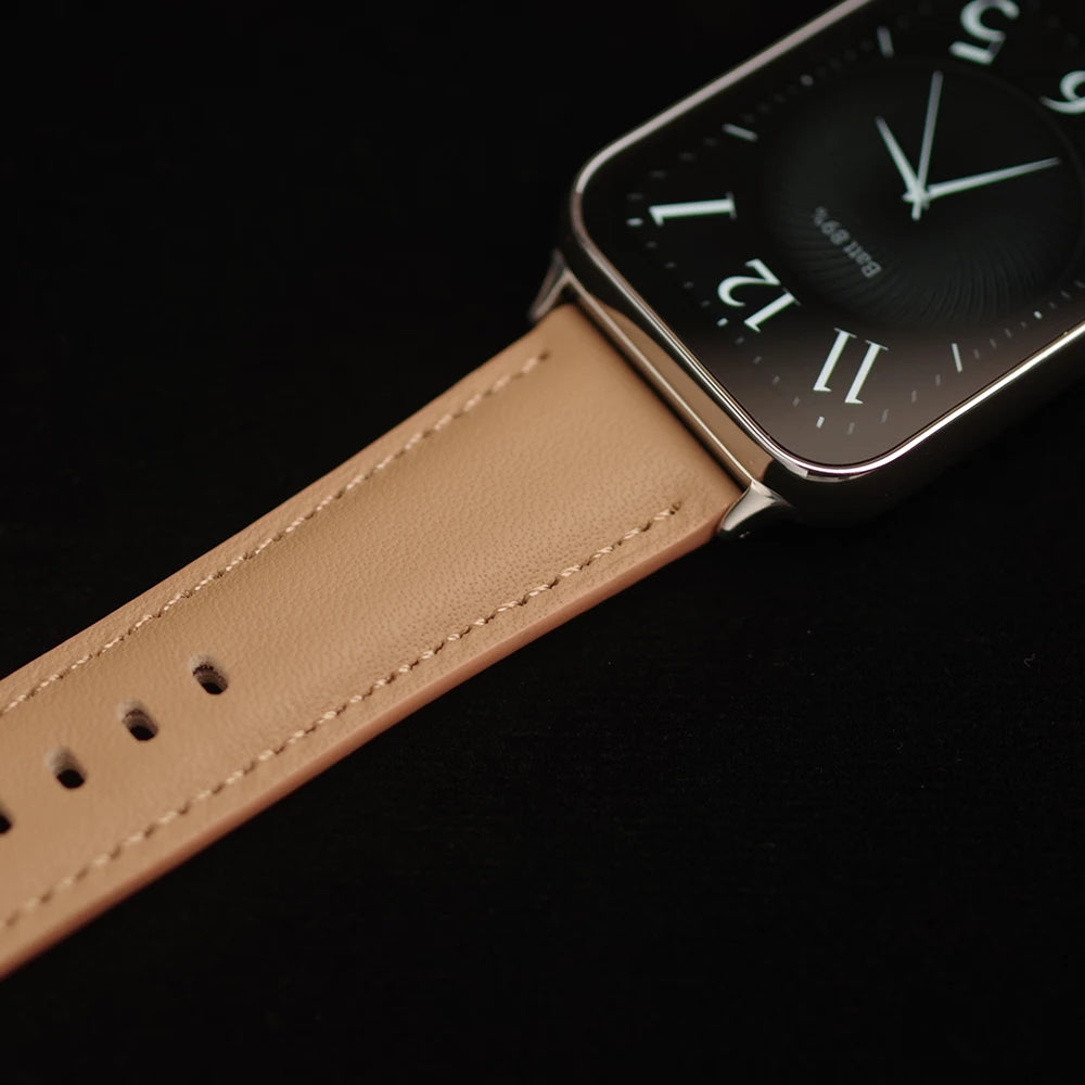 Mi Band 9 Pro Strap For Xiaomi Smart Band 9 Pro Leather Wristband For Mi Band 8 Pro Watchband For Redmi Watch 5 4 Accessories