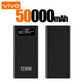 VIVO 200000mAh LED Digital Display Power Bank High Capacity 120W Super Fast Charging Portable External Battery For IPhone New