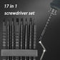 Triangle Screwdriver 17 In 1 Special Shaped Magnetic Screw CRV Torx Key Set Telescopic Alloy Steel For Xiaomi Repair Household