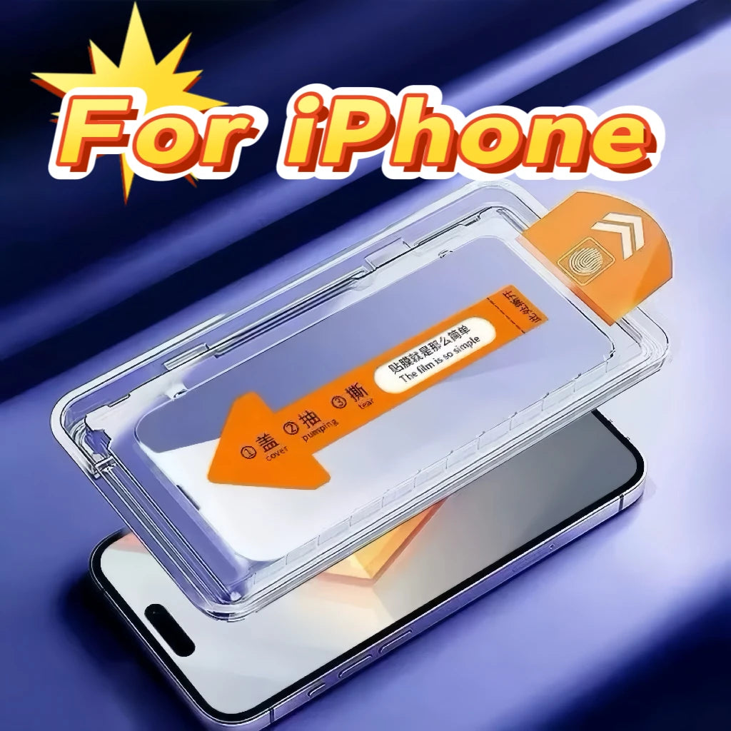 Applicable to Apple iPhone17 16 15 14 13 12 MINI13 12 Series Mobile Phone Screen Protector Tempered Glass Film