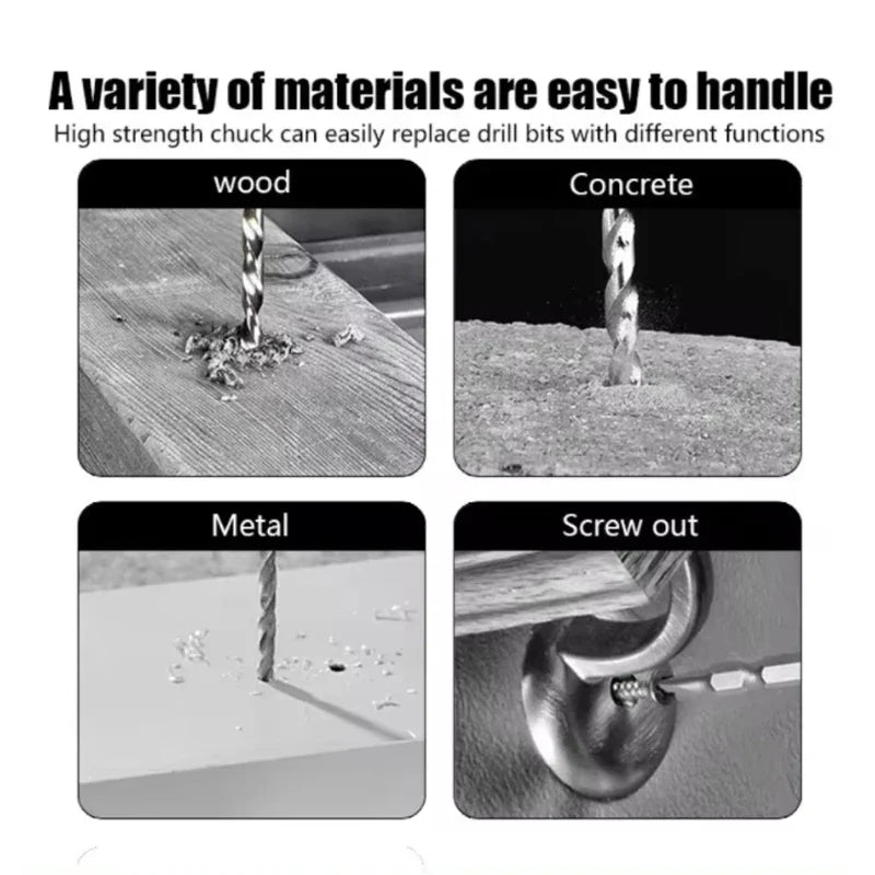 21V Cordless Impact Drill – High Power DIY Tool