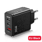 3 Ports PD 30W USB Type C Fast Charging Wall Power For iPhone16 Xiaomi Huawei Samsung  3.0 Phone