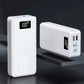 30000mAh/40000mAh PowerBank External Battery 2 USB LED 30000mAh Type-c For OnePlus Xiaomi