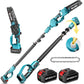 SEESII 2-in-1 Cordless 8" Electric Chainsaw & 3M Pole Pruner