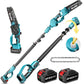 SEESII 2-in-1 Cordless 8" Electric Chainsaw & 3M Pole Pruner