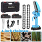 4-Inch Cordless Mini Electric Chainsaw for Makita 18V Battery