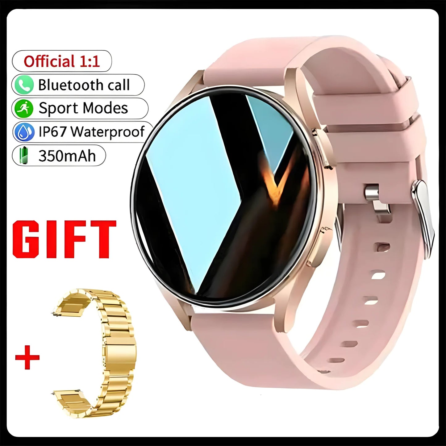 New Bluetooth Call Smart Watch 6 Heart Rate Blood Oxygen Custom Dials Sport Men Woman 2025 Health Monitor