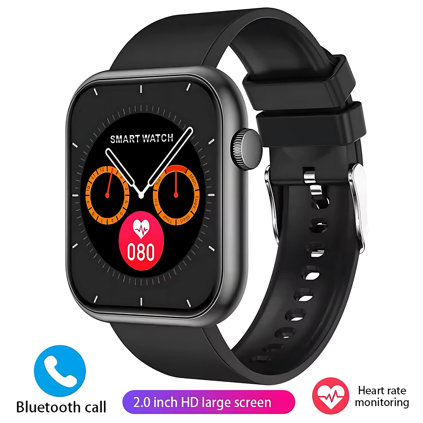 2025 New NFC Bluetooth Call Smart Watch Women Men Heart Rate Voice Assistant 100+Sports For Xioami