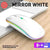 Wireless Rechargeable Silent LED Backlit Mouse – Dual Mode Bluetooth & 2.4GHz