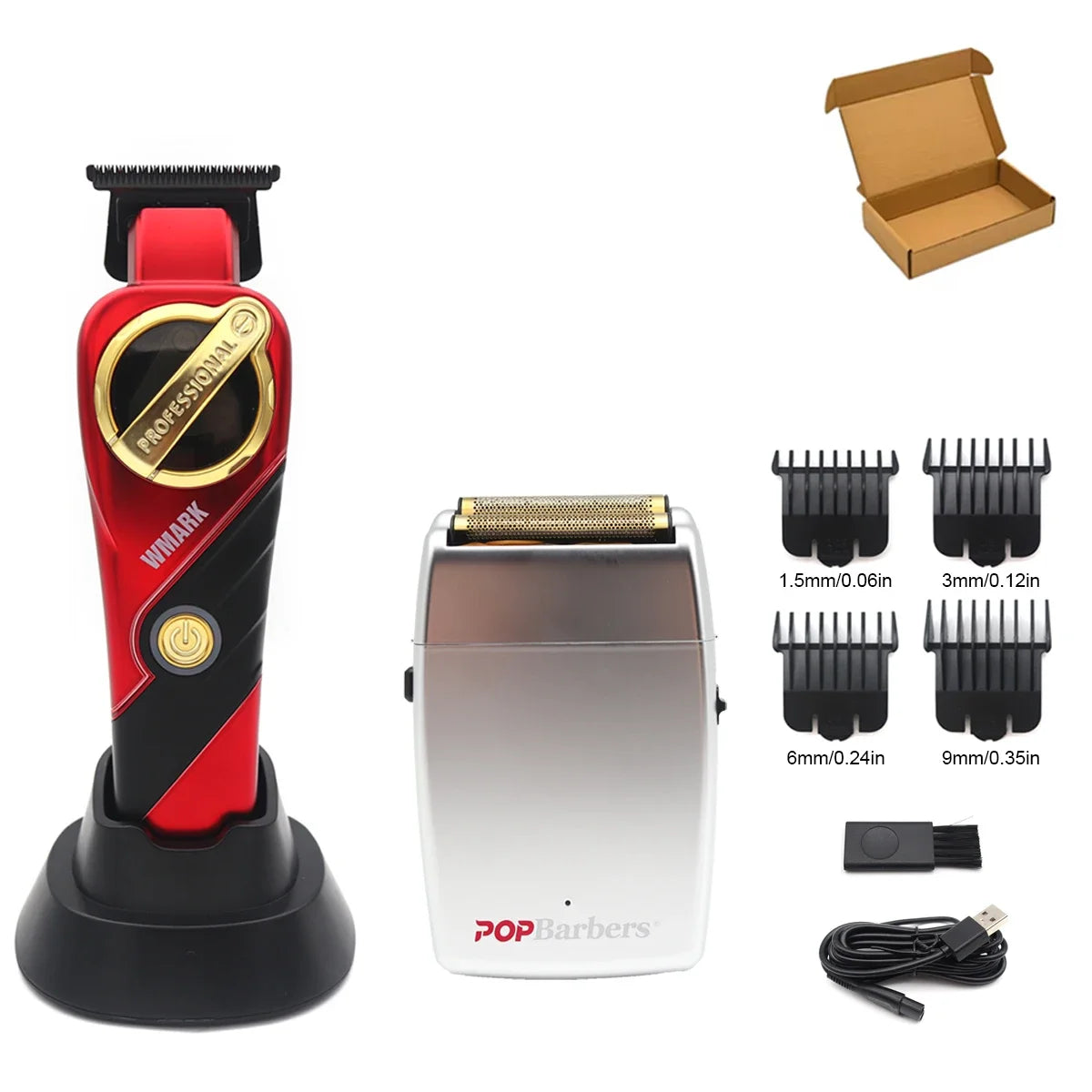 NG-9213 P620 Professional Barber Clipper – Magnetic Motor, DLC Blade, 11000RPM