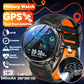 LIGE 2025 New Professional GPS Track Sports Smartwatch Outdoor RIDE Run Compass Altimeter 3ATM Fitness Bracelets 540mAh