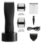 Cordless Waterproof Groin Hair Trimmer – Personal Electric Body Shaver for Men