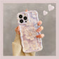 Luxury Laser Flowers Glitter iPhone Case For iPhone 17 Air 16 Pro Max 15 14 13 12 11 Plus Fashion Soft Silicone Shockproof