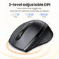 UGREEN 2.4GHz Wireless Mouse – Silent Click, 1600DPI, USB Receiver for PC, Laptop & MacBook