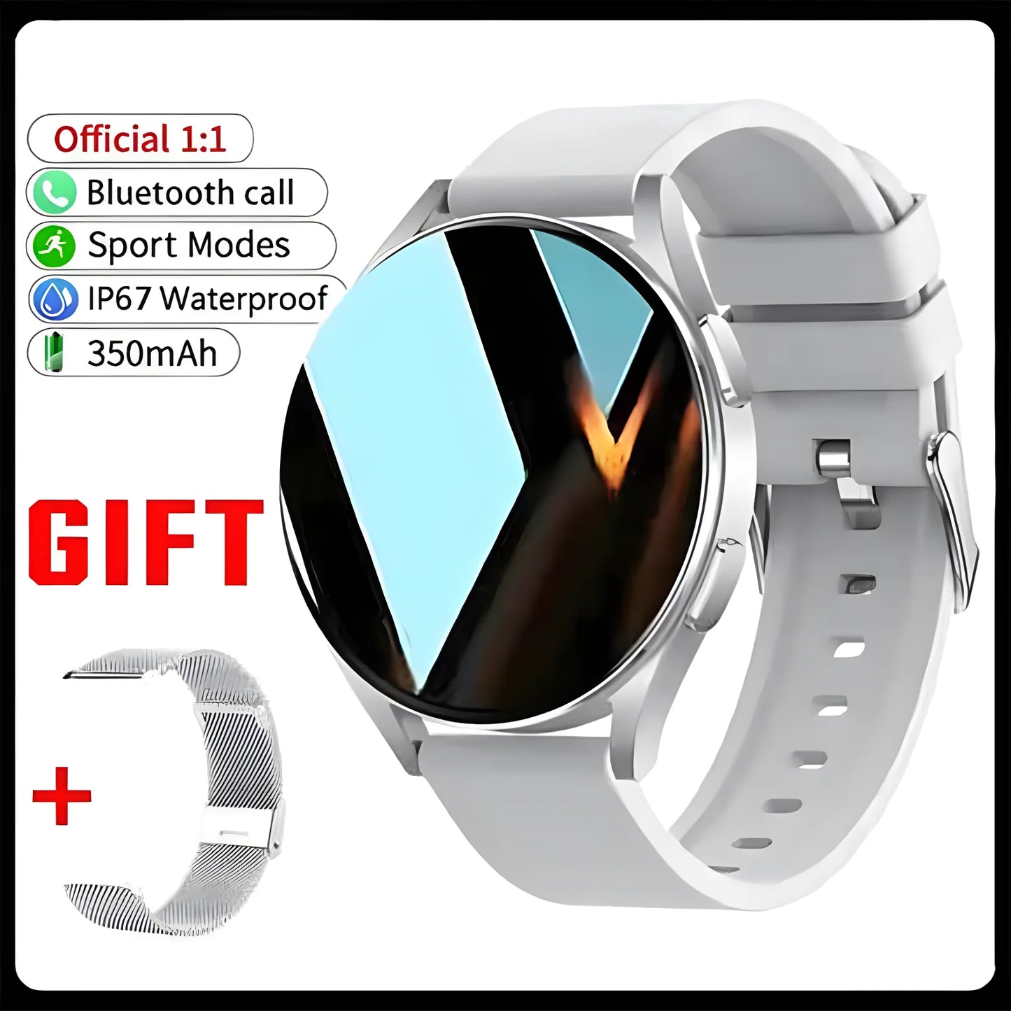 New Bluetooth Call Smart Watch 6 Heart Rate Blood Oxygen Custom Dials Sport Men Woman 2025 Health Monitor