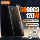 VIVO 120W Power Bank 50000mAh High Capacity Super Fast Charging Portable Battery Charger For iPhone Samsung Huawei