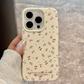 Flower Leather Phone Case For iPhone 15 Pro Max Case iPhone 11 12 13 14 16 17 Pro Max Plus 17 Air Shockproof Soft Silicone
