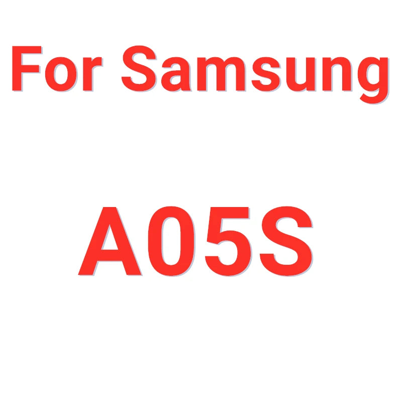 2/4PCS Screen Protector For Samsung Galaxy A55 Tempered Glass Samsung Galaxy A05S A05 A15 A25 A35 A55 5G Full Glue Screen Glass