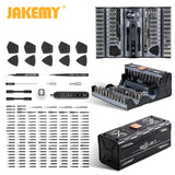JAKEMY 180In1  Precision Cordless Electric Screwdriver Set,Magnetic Bits Multifunction Repair Kit For Laptop/Phone/Glasses