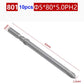 10pcs/lot 801 5mm Round Shank Magnetic Phillips Cross Screwdriver Bits Electric  bits PH0 PH1 PH2 80mm Full Length