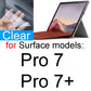 Screen Protector for Surface Pro 10 9 8 7 6 5 4 3 2 X for Microsoft Laptop 7 GO 3 Book 3 2 1 RT Film Clear Studio HD Skin Guard