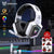 ONIKUMA 2.4GHz Wireless Gaming Headset for PS5 PS4 PC Mac with Noise Cancelling Microphone and RGB Light