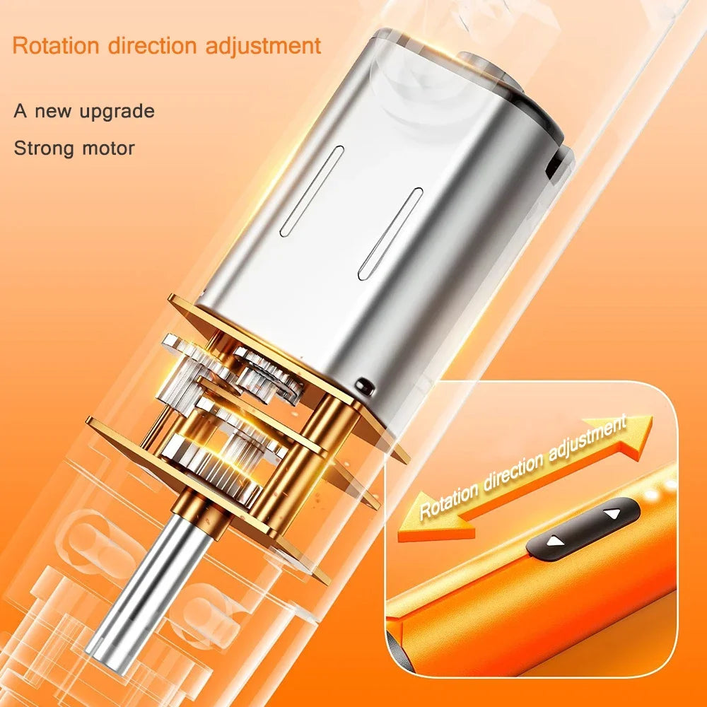 Rechargeable Electric Precision Screwdriver Set – Wireless Mini Power Tool Kit for Mobile & PC Repair