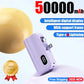Oneplus 50000mAh Capsule Power Bank 2in1 Large Capacity Digital Display Fast Charge External For Iphone Xiaomi