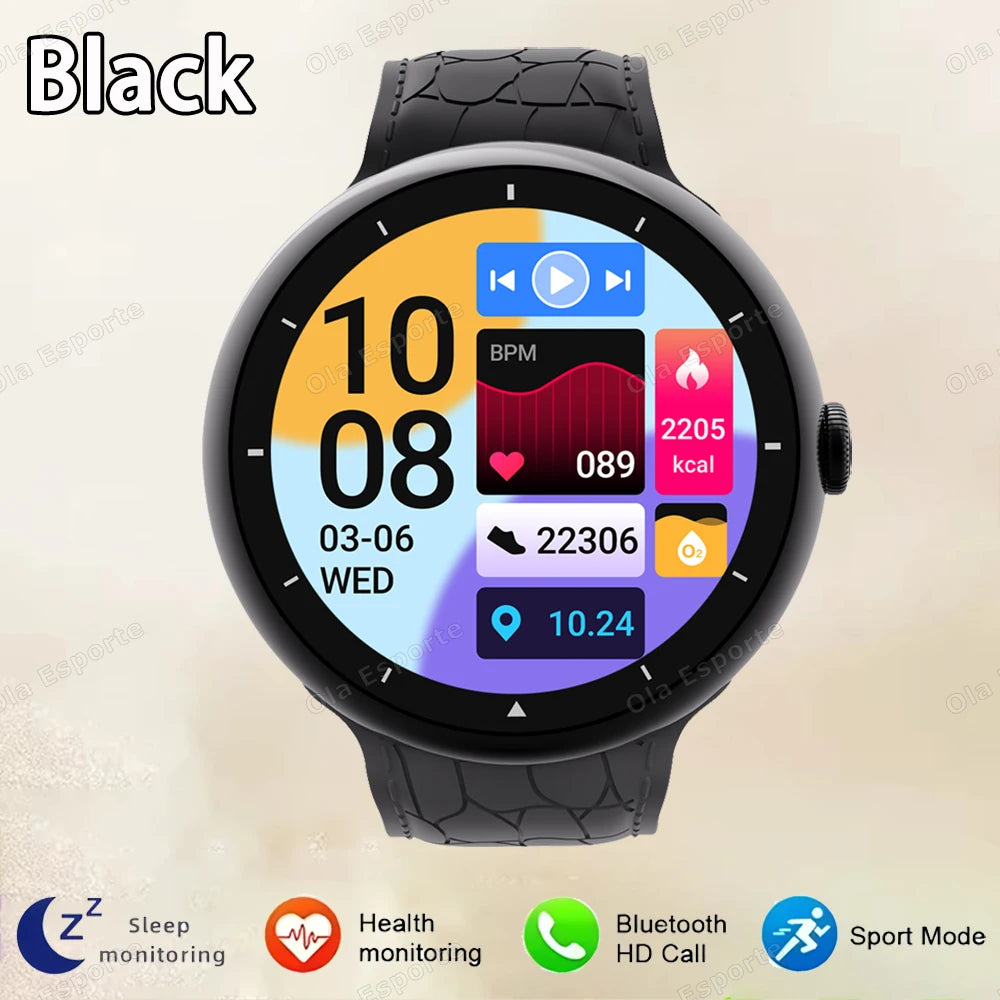New Waterproof Smart Watch 2025 Heart Rate Multi-Strap Sleep Monitoring Sports Bluetooth Call Men Women
