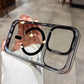 Luxury Magnetic Wireless Charging Magsafe Case for iPhone 17 15 16 Pro Max Transparent Hard Acrylic TPU for iPhone Air