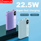 OnePlus Mini Power Bank 30000mAh Large Capacity Fast With Built-in 3 Cables Battery For IPhone Samsung Huawei