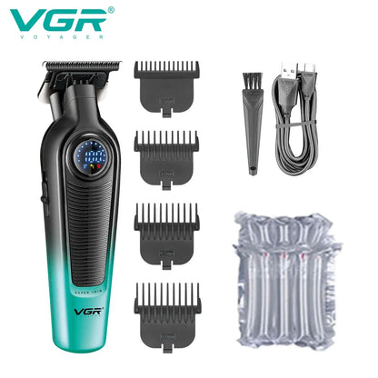 VGR V-996 Professional Hair Clipper – Cordless, Rechargeable, Barber Trimmer